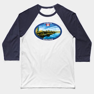 Saskatoon Canada Travel Baseball T-Shirt